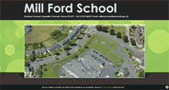 Desktop Screenshot of millfordschool.co.uk