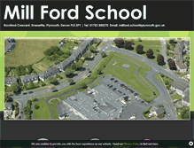 Tablet Screenshot of millfordschool.co.uk